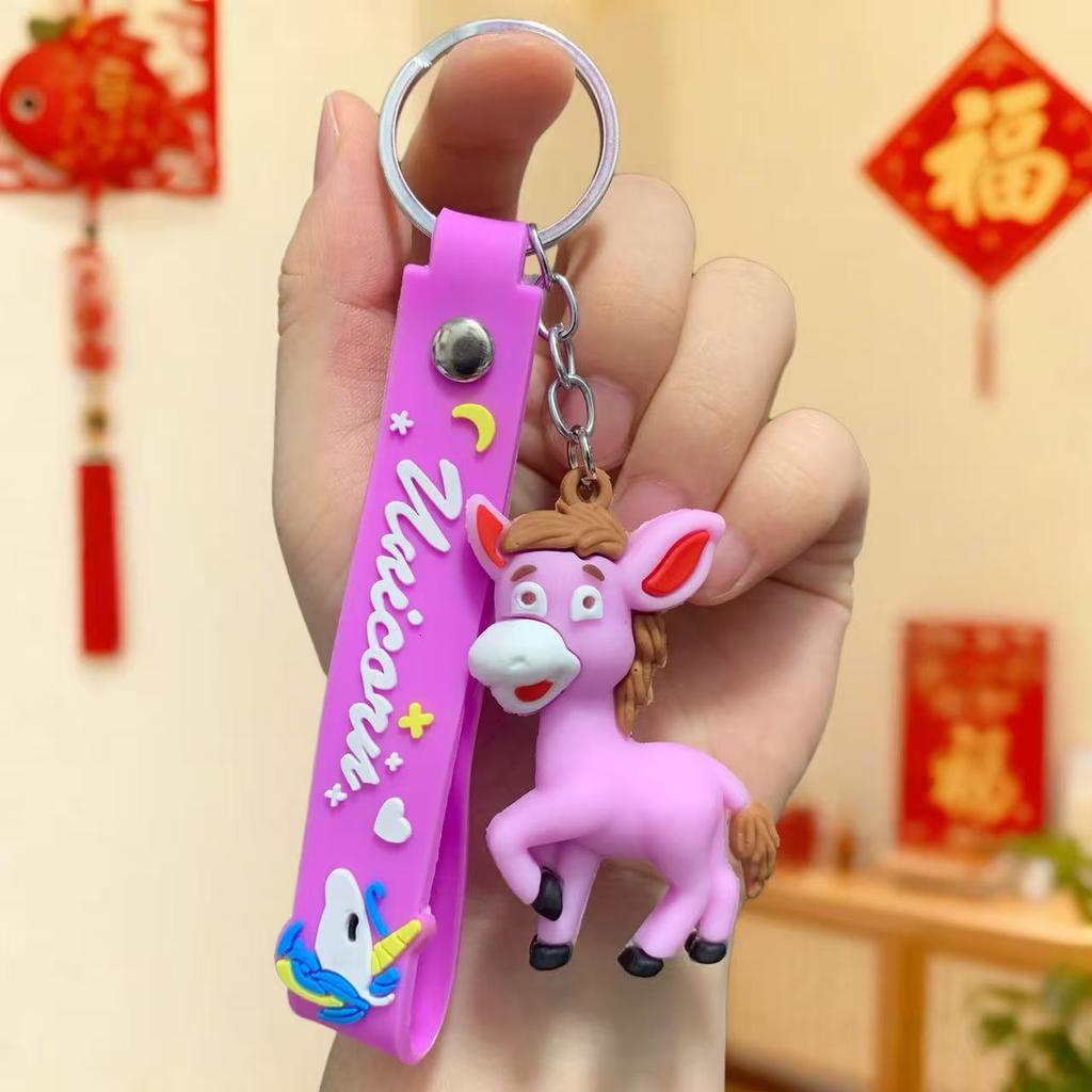 Doll Keychain 2026 Pony New Year's Zodiac Pendant Small Gift Car Bag Pendant