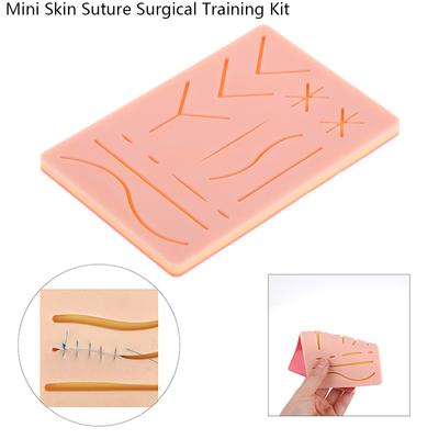 Silicone Skin Pad Suture Training Kit Surgical Wound for Surgeon Medical Practice Training Traumatic Suture Practice Skin Use