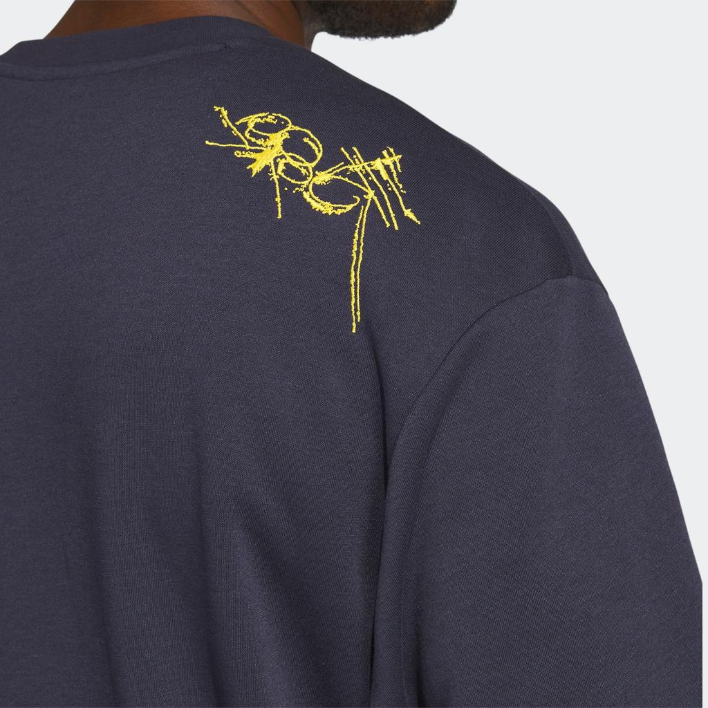 Adidas Lunar New Year Crew Sweatshirt Men Tops Dark-Teal IL2397