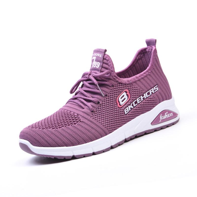 Hot Sale Linghtweight Women Sport Running Shoes Summer Fashion Casual Shoes Mesh Breathable Women Sneakersxf45