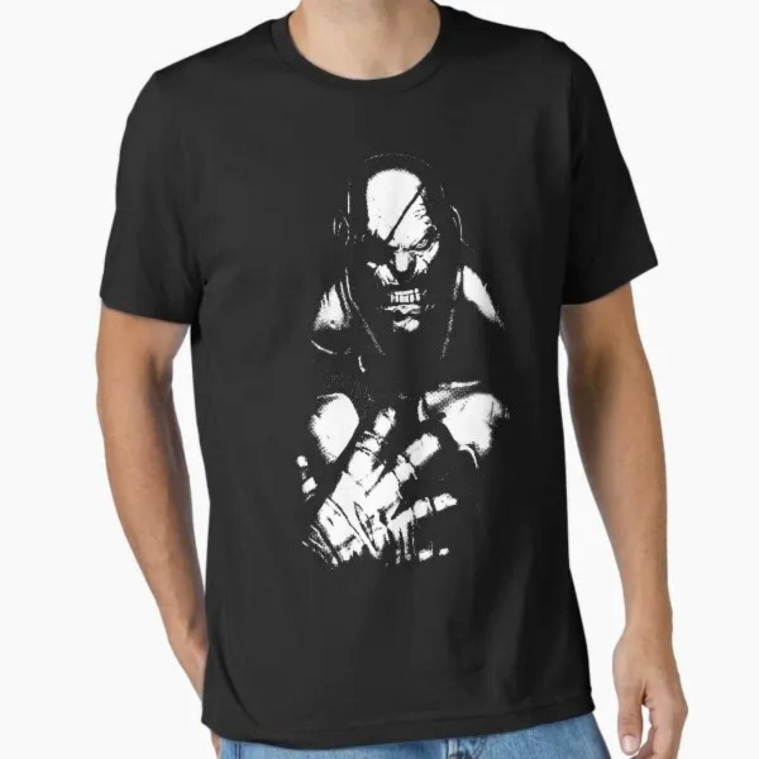

Classic Japanese Game T-shirt with Thai fighter Sagat Print, Made of Pure Cotton, Short-sleeved, Round-neck Top XXXXXL різнокольоровий