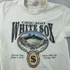 Vintage Chicago White Sox T-Shirt Herren L MLB Baseball Cooperstown Hergestellt USA 90er