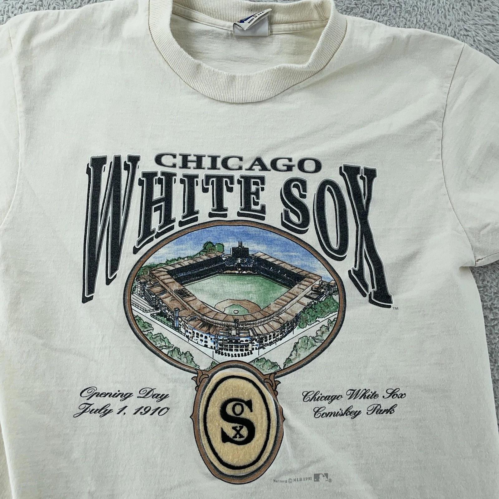 

Vintage Chicago White Sox Shirt Mens L MLB Baseball Cooperstown Made USA 90s 4XL
