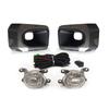 Car Front Bumper Fog Lamp Driving Light with Cable Bezel Foglight Auto Lighting For Toyota Hilux Revo Rocco