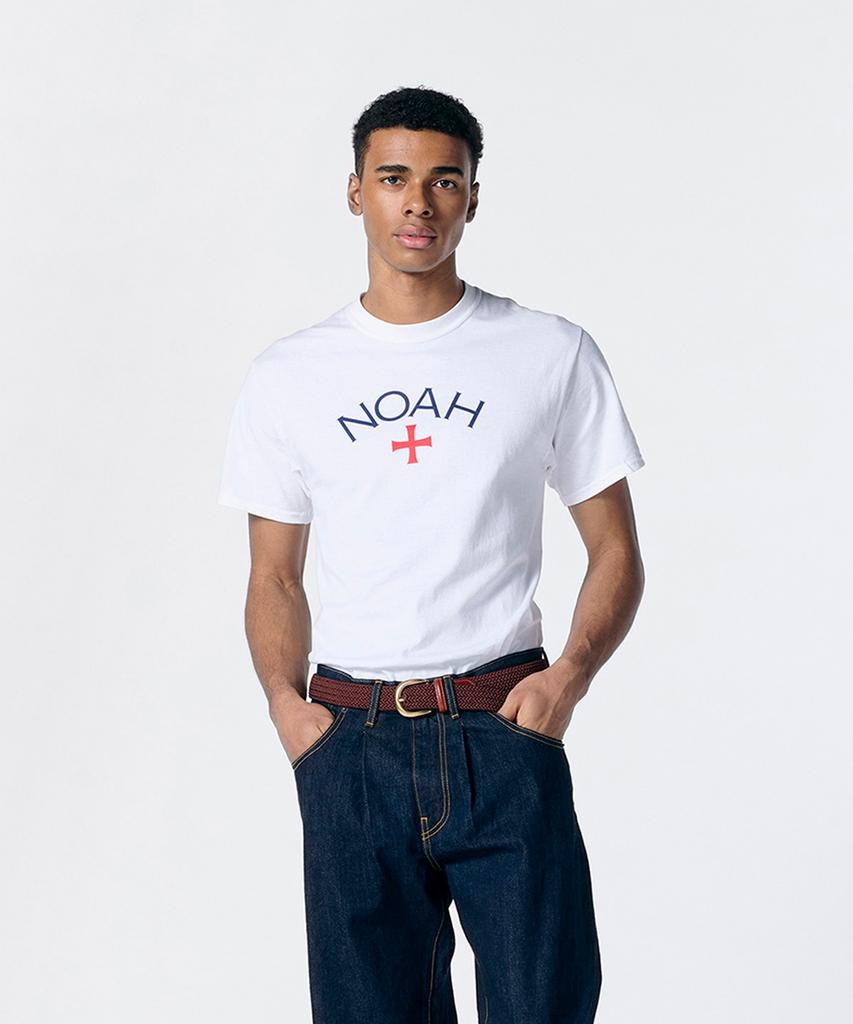 Noa (U) Core Logo Tee White