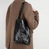 2024 Women's Luxury Wrinkled Cowhide Bucket Bag – Spring/Summer Genuine Leather Tote