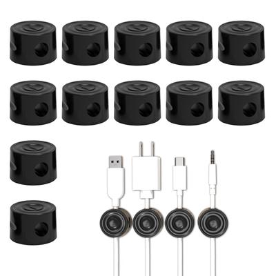12pcs/set Magnetic Cable Clip Magnetic Cable Management Solution Magnetic Cable Hold Cable Organizers Suitable for Desk