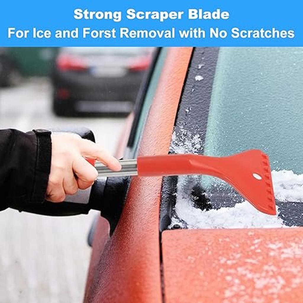 Car Snow Brush and Ice Scraper,2-in-1 Detachable Winter Snow Removal Tool for Auto Windshield,Roof