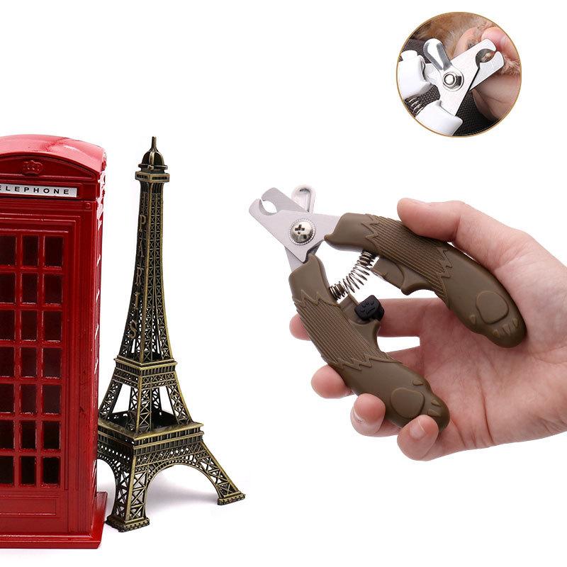New Dog Nail Clipper Stainless Scissors Kitten Nail Toe Claw Clippers Trimmer Labor-Saving Grooming Tool Convenient Dog Supplies