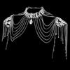 Crystal Tassels Arm Chain Women Body Jewelry Multilayer Shoulder Body Jewelry Shoulder Chain Necklace for Any Occasion