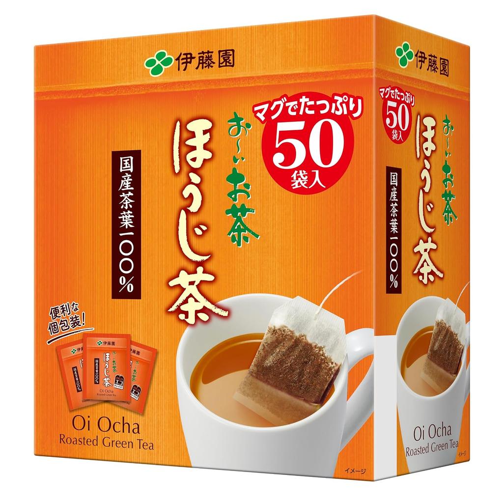 Ito En Oi Ocha Hojicha 1,8 g 50 bustine Tè Ecologico