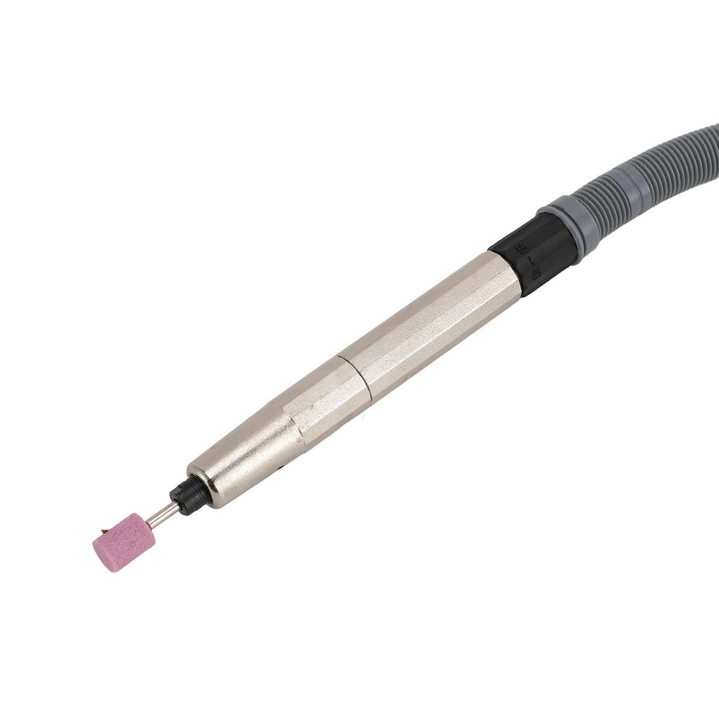 Pix de gravură pneumatic cu mandrină M3 Interfață furtun NPT1/4 Inch 65000RPM Polizor pneumatic drept Eng