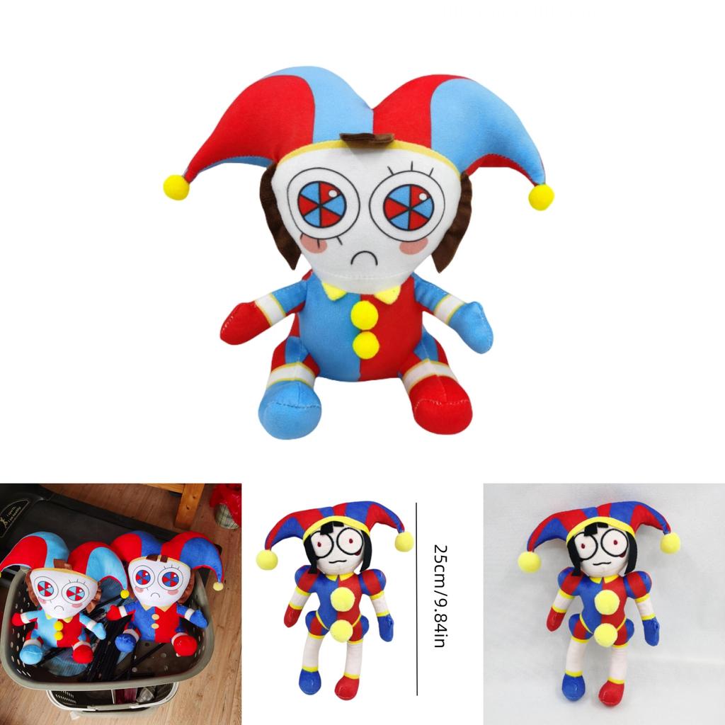 Soft And Cuddly Clown Plush Toy From The Amazing Digital Circus Perfect For Kids And Collectors
