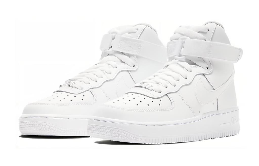 Nike Air Force 1 High LE GS 'Triple White'