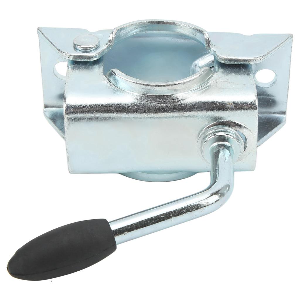 Wheel Prop Stand 48mm/1.89in Clamp Split Fixing Bracket Heavy Duty Professional High Strength for RV for Trailer