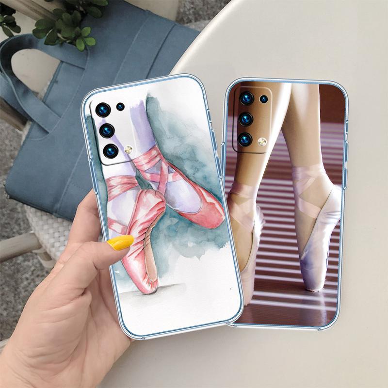 BH6 Ballet sneaker Pointe Shoes Case for LG K22 K30 K40 K40S K41 K42 K50 K50S K51 K51S K52 K61 K62 K71 K92 Q60 Q61 V40 V50 V60