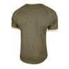 Men’s Slim Fit Lightweight Breathable Raglan Sleeve Henley Neck Short Sleeve Athletic Casual Shirt Top