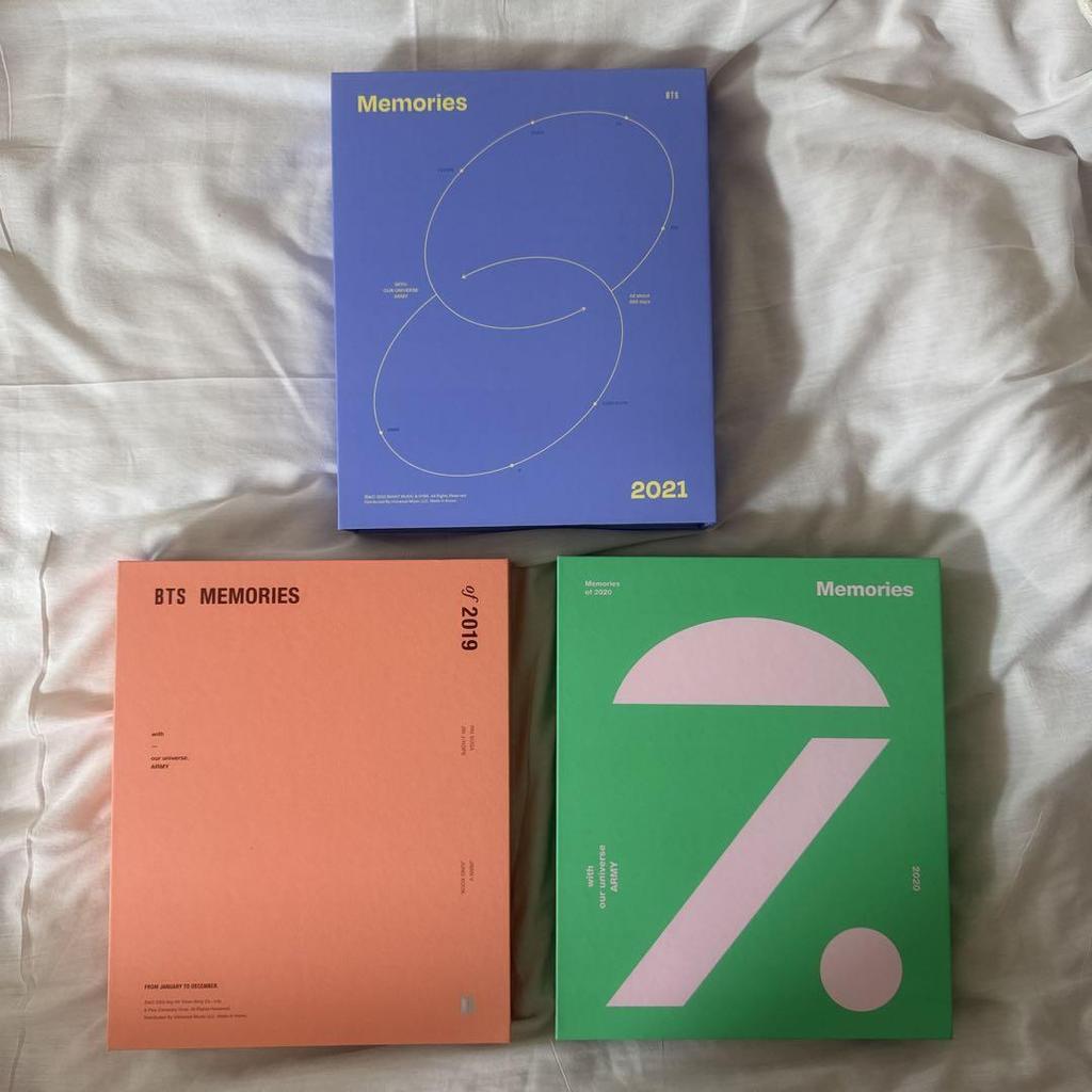 [USED] BTS Memories DVD (2019 2020 2021) with Japanese subtitles