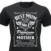 Personalised S For Mum Birthday Present Mother T Shirt Vintage Unisex Breathable Slightly Comfortable Designer Clothes