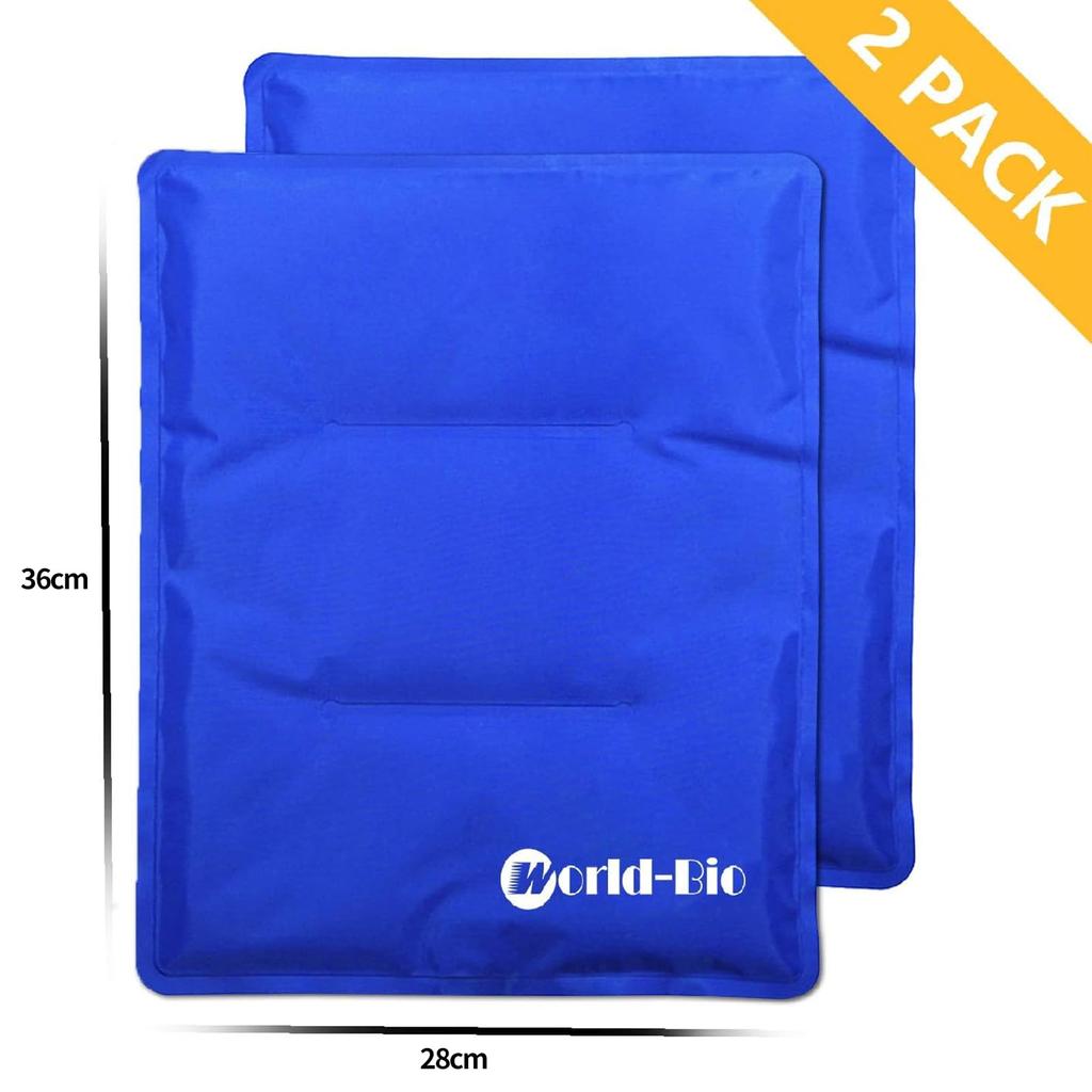 Icing Icing Hot Ice Gel Pack for and Cooling Heating for All Sports and Everyday WORLD-BIO Supporter, Bag, Pack, Pack, Knees, Elbows, Ankles, Hips,