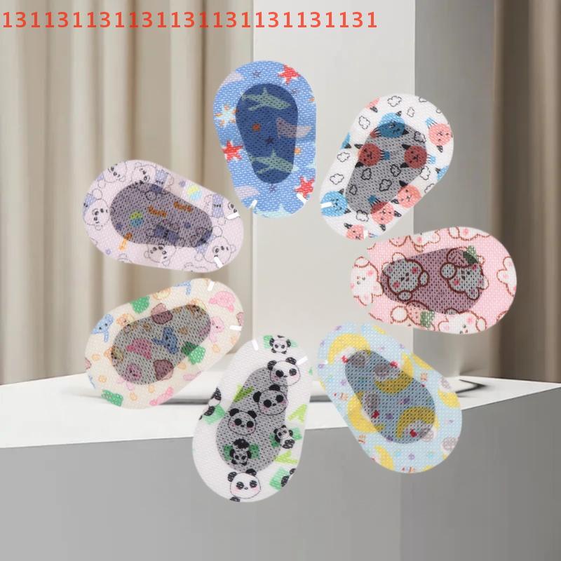10Pcs/Set Soft Eye Training Eyeshade for Children Amblyopia Orthoptic Lazy Eye Patches Corrected Eye Mask for Kids