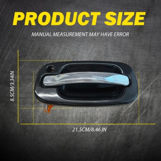 Front Door RH+LH Side Handle Fit Chevrolet 99-06 1500 Silverado GMC Sierra
