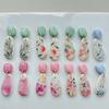 Creative Flower Designs Transfer Sheets Essential Jewelry Making Floral Transfer Sheets for Clay Jewelry Charm