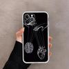 Lovely Animation Fashion Soft Phone For Iphone 8 XS 13 Plus Max 12 Mini 14 6s 7 Pro 11 X XR 6 Silicone TPU Case Cover