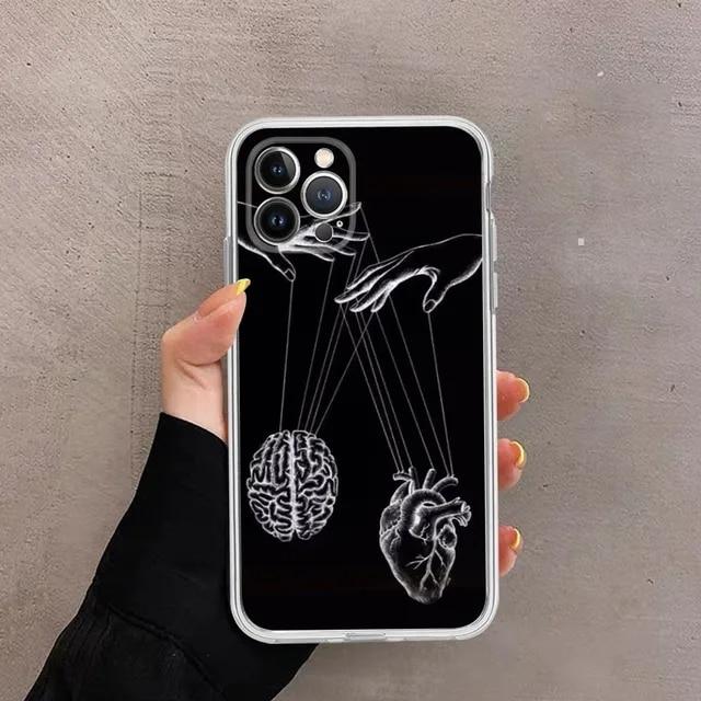 Lovely Animation Fashion Soft Phone For Iphone 8 XS 13 Plus Max 12 Mini 14 6s 7 Pro 11 X XR 6 Silicone TPU Case Cover