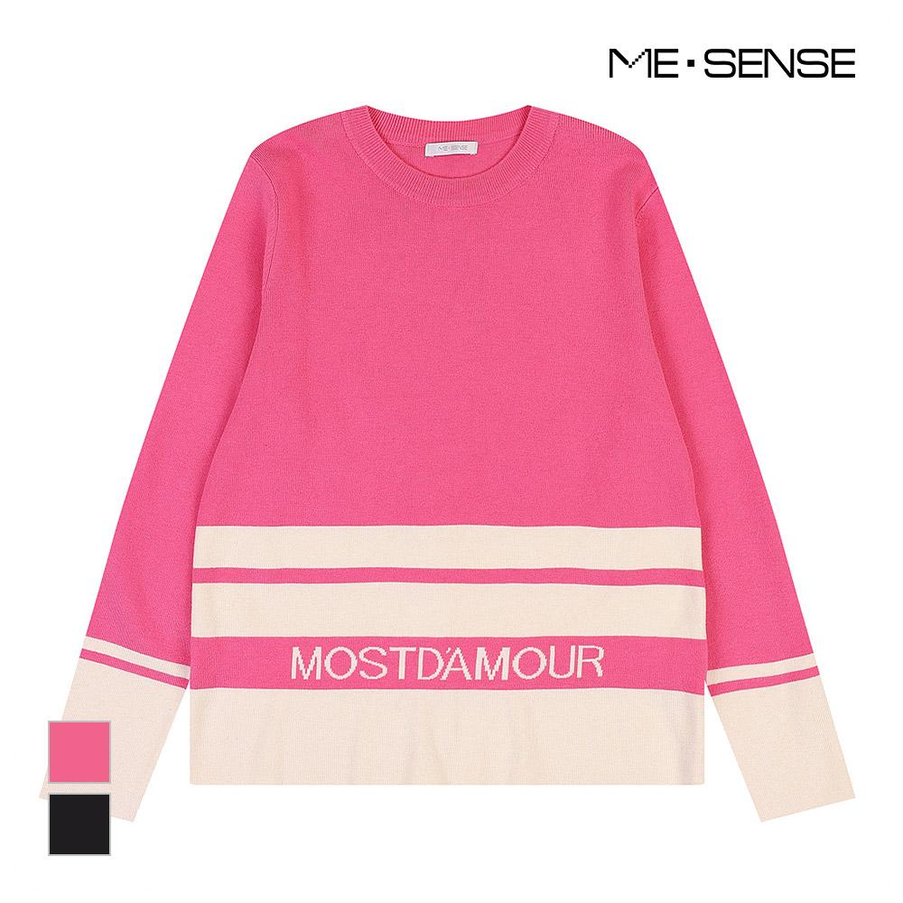 MESENSE Contrast Point Knit_Mb49Knmd07Z