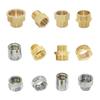 Mässing 1/4" 1/2'' 3/4'' 3/8" 1" Hane Hona Refererande Gänga Anslutning Koppar Övergångskoppling Adapter Trädgårdsbevattningsbeslag