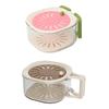 Portable Drainer Basket for Fruit and Vegetables Stackable Colander with Lid for Kitchen and Outdoor Fresh Keeping