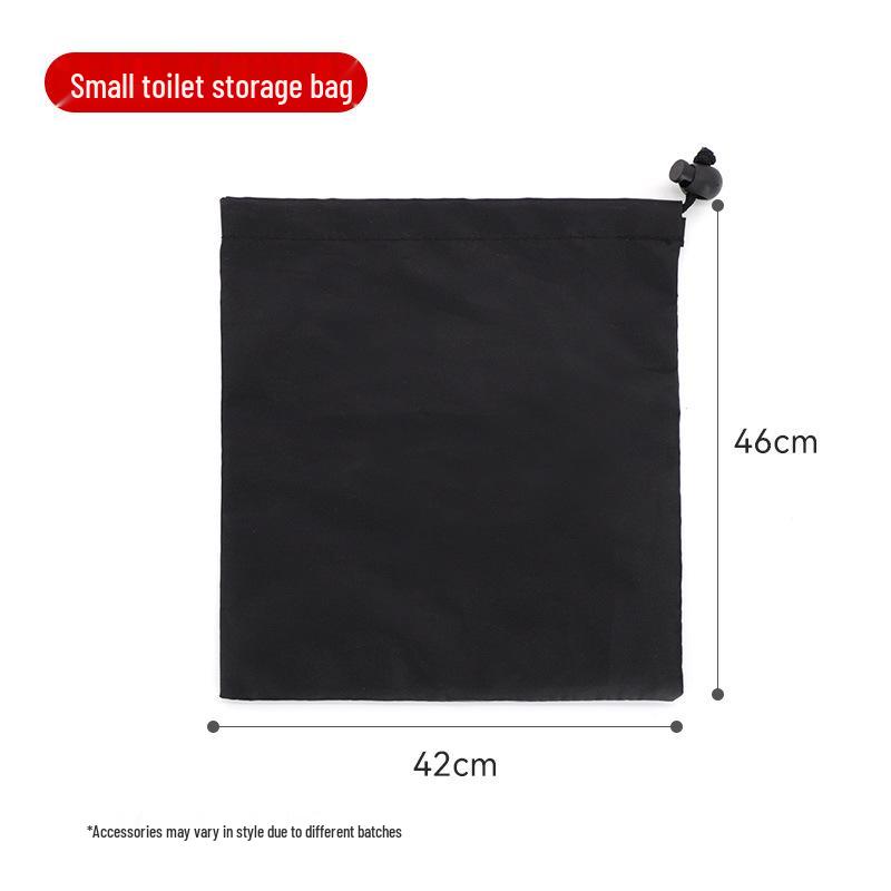 Sammenleggbart telt og utendørs toalettilbehørssett med koagulant