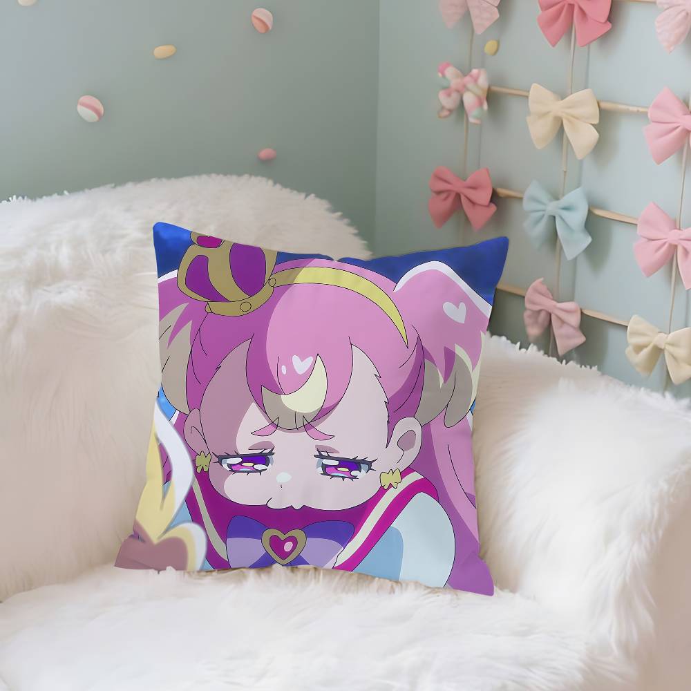 AnimeMMagicalsDDoReMis Case Plush Fabric Soft Pillowcase Double Sided Print Cushion Cover Household Gifts