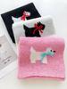 Women Winter Sweet Knitted Scarf Headscarf Ladies Casual Preppy Rabbit Print Warm Scarve Mujer Foulard Wrap Shawl Fashion New
