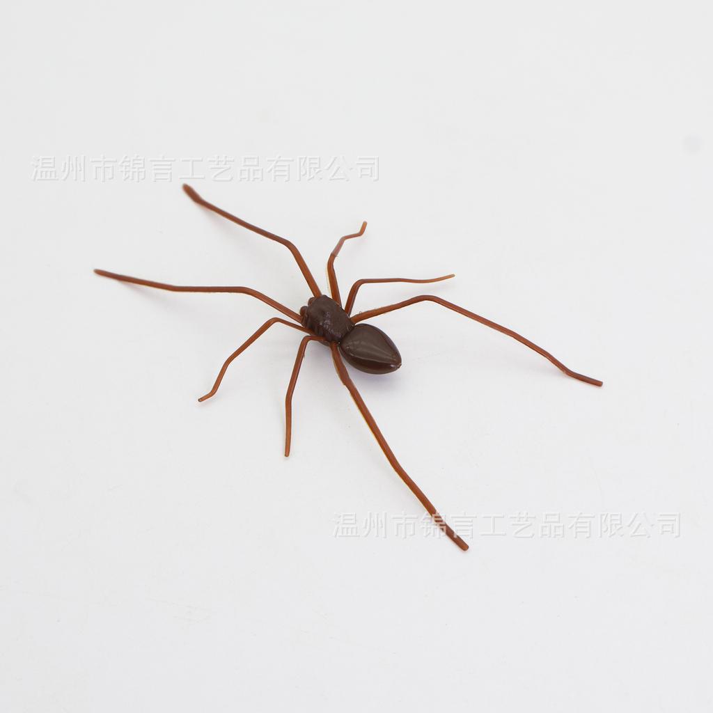 Ragno Decorativo in Plastica, Scherzo di Halloween, Ragno Gigante Spaventoso per Scherzi, Ragno Finto per Decorazione Casa, Vetrine e Regalo Scherzoso