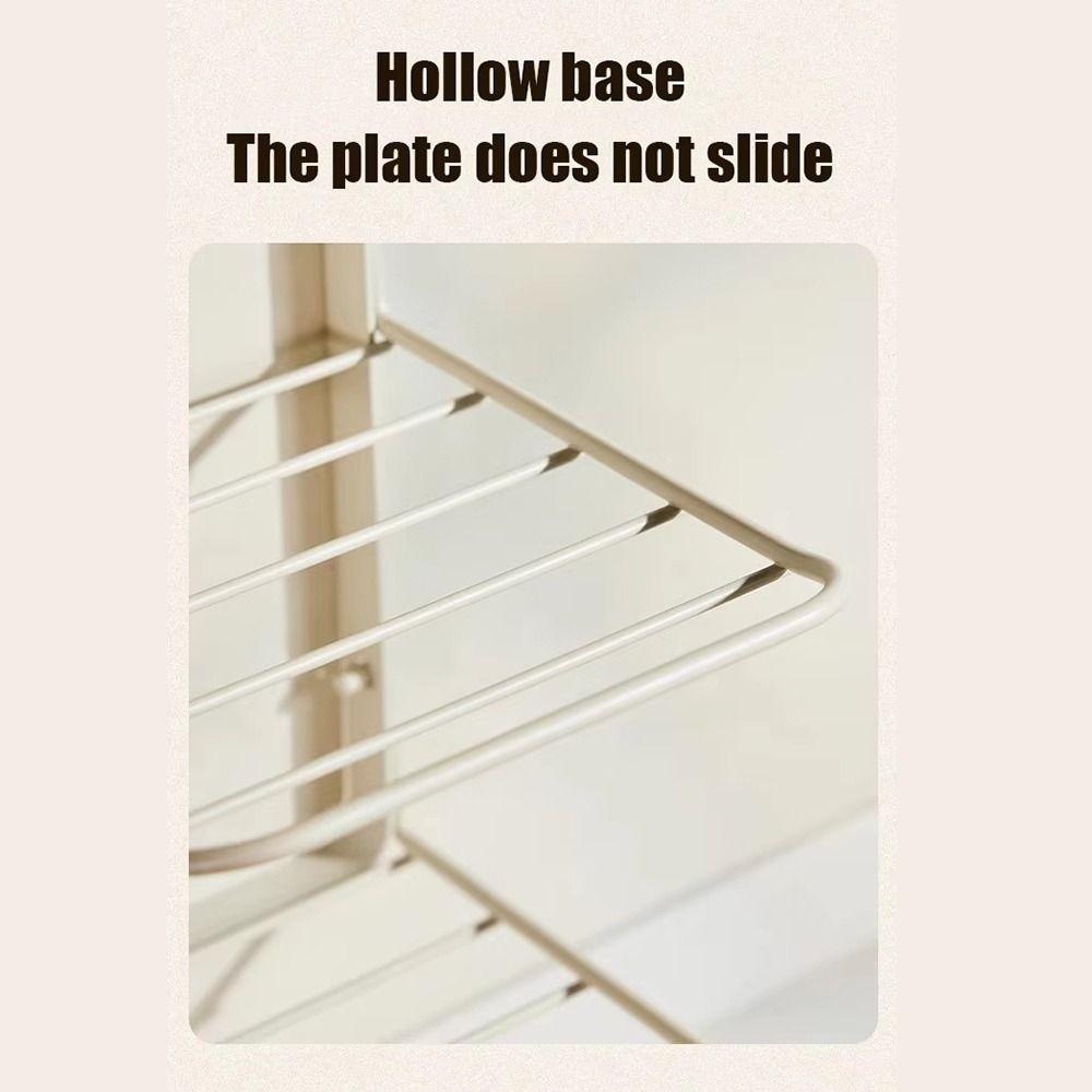 Self-Adhesive Dish Preparation Rack Multi-layer Prepare Food Rack Kitchen Supplies