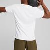 PUMA T Shirts Men's PUMA White Crew Neck Moderate Straight Fit 527155-02
