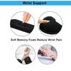 New Keyboard Wrist Rest Pad Non-slip Mouse Pad Memory Foam Superfine Fibre For PC Computer Gaming Keyboard Platform Rest