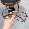 1Pcs New Blue Light Blocking Fashion High-End Glasses Men Optical Clear Glasses Black Square Frame Eyeglasses Anti-Radiation