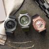 Casio Farmhouse Oak Fashion Sports Waterproof Quartz Movement Resin Strap Watch Women Watches Black GM-S2100B-8APR