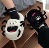 Mode Neu blau Spinne Hausschuhe Damen lustig Tier Slipper Damen kreativ Cosplay Hausschuh Haus warme Schuhe Unisex Slipper