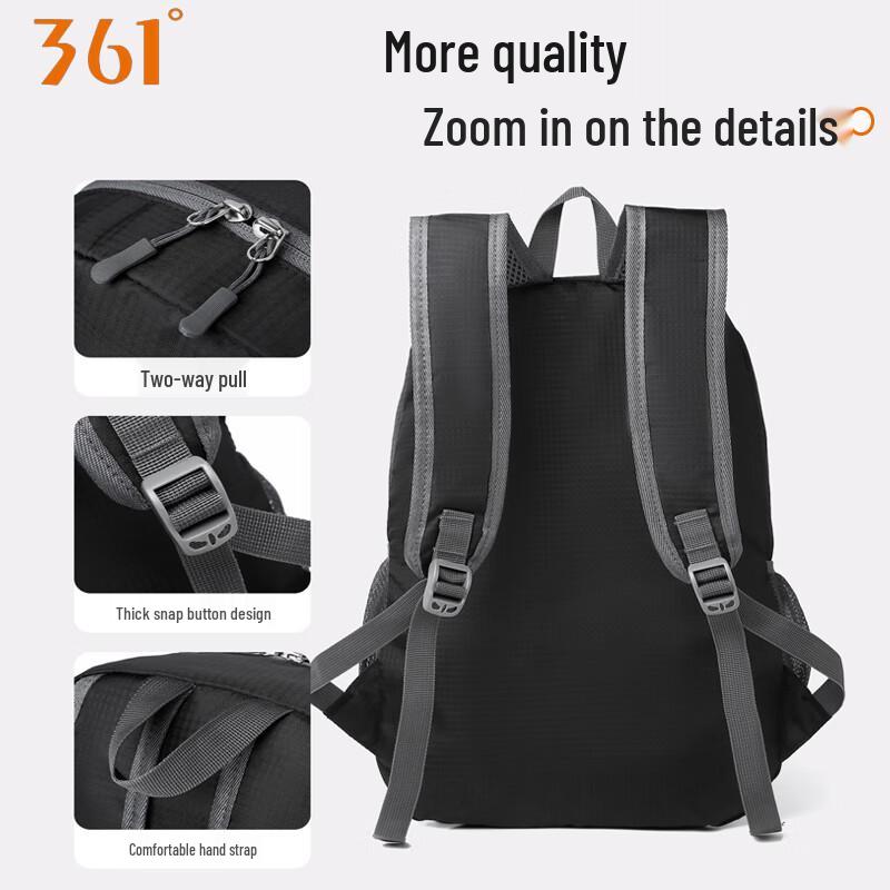 361° Faltbarer Wasserdichter Outdoor-Wanderrucksack