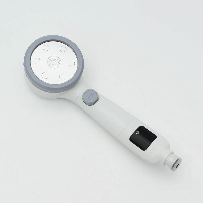 Temperature Display Filter Shower Water Pressure On/off Shower Head