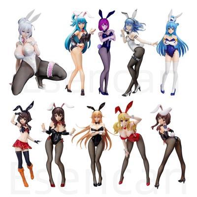 Originální BINDing Megumin KonoSuba Aqua Eruru Služebná Yunyun Nakiri Erina Lucy Erza Králičí Dívka Figurka PVC Anime Model Hračky Panenky Dárky
