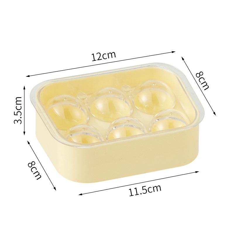 Ice Cube Trays Silicone Ice Cube Tray for Freezer Round Ice Cube Molds Easy Release Ice Cube Maker for Whiskey Cocktail
