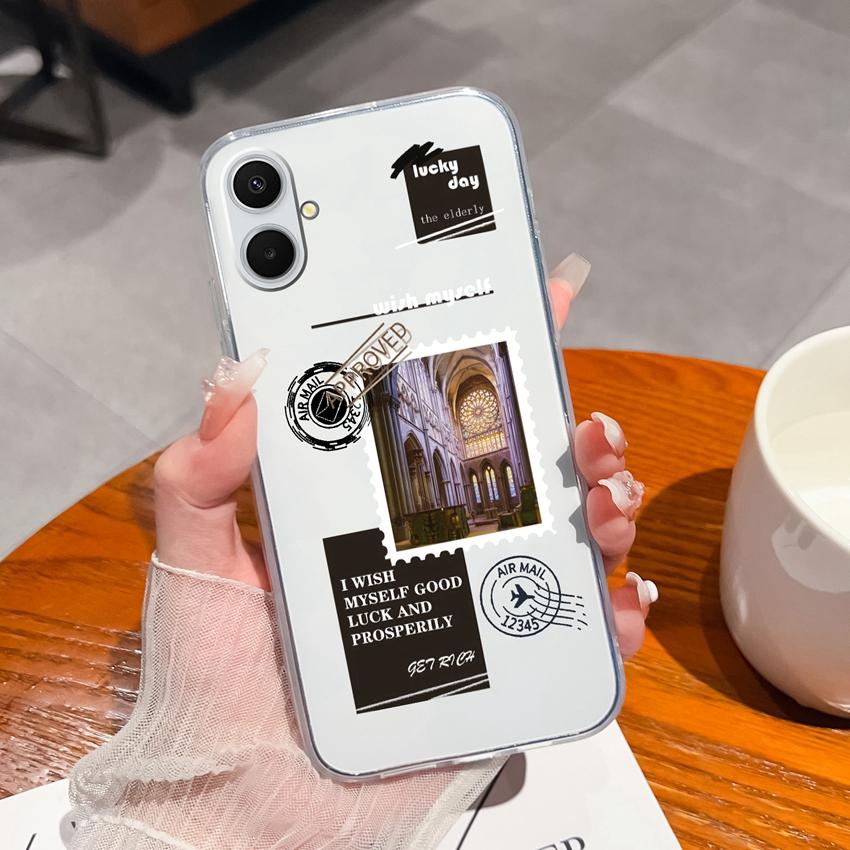 

Для Samsung A07 A71 M36 F36 F56 A17 A37 A53 A54 Чохол для телефону Літні фруктові візерунки Ультратонкий Прозорий ТПУ Захисний чохол Для Samsung Бампер Samsung S26 Plus
