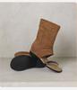 One line fashion cool boots for women, 2026 summer new Western style women's sandals, retro British vacation women's boots