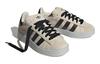 adidas Originals CAMPUS 00s Leather Low Top Kids' Skateboarding Shoes Beige Gray HQ8572