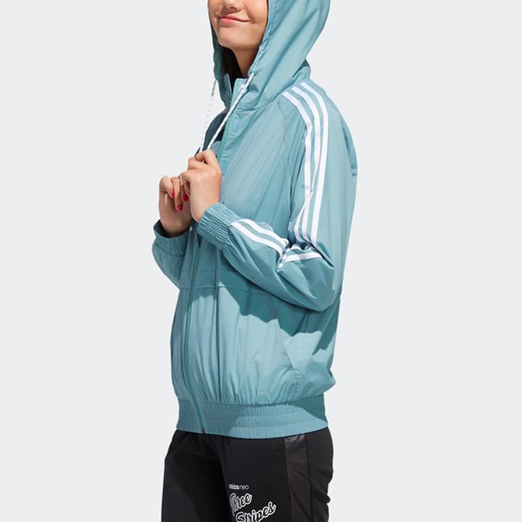 Adidas Neo Sports Long Sleeve Hooded Jacket Women Outerwear FK9938